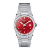 Tissot PRX 35MM Red Dial Watch with Date